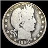 1896-O Silver Barber Quarter NICELY CIRCULATED