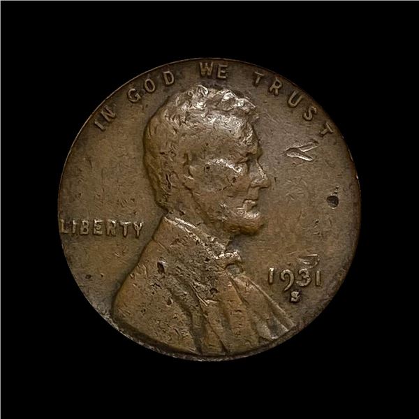 1931-S Lincoln Wheat Cent LIGHTLY CIRCULATED