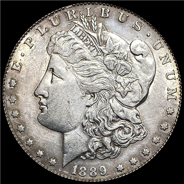 1889-S Morgan Silver Dollar CLOSELY UNC