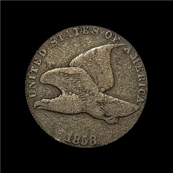 1858 Flying Eagle Cent NICELY CIRCULATED