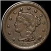 1857 Braided Hair Large Cent CLOSELY UNCIRCULATED