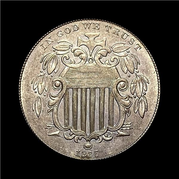 1866 Shield Nickel UNCIRCULATED