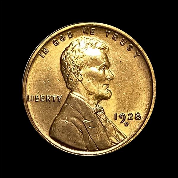 1928-D Lincoln Wheat Cent CHOICE BU
