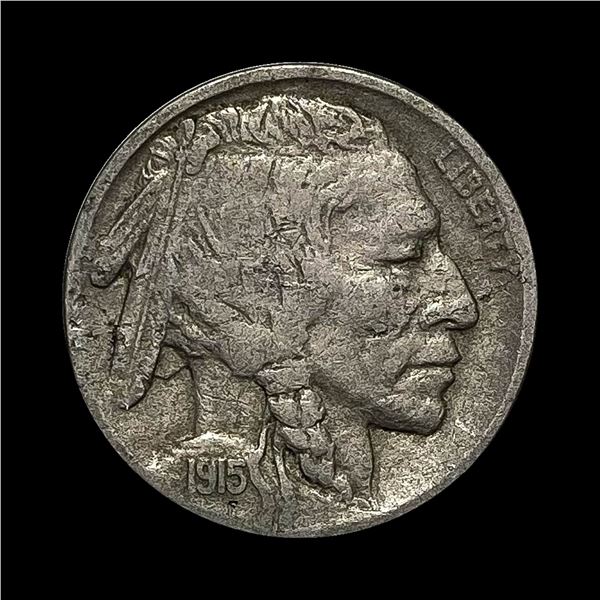 1915-D Buffalo Nickel LIGHTLY CIRCULATED