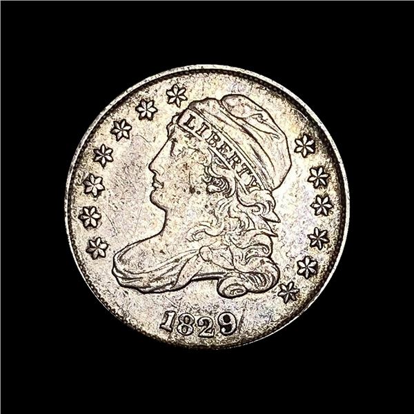 1829 Capped Bust Dime NEARLY UNCIRCULATED