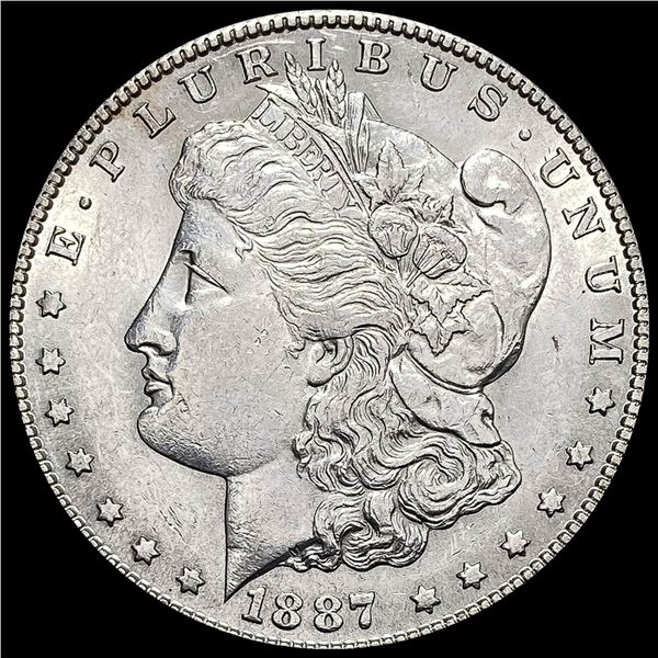 1887-S Silver Morgan Dollar CHOICE BU