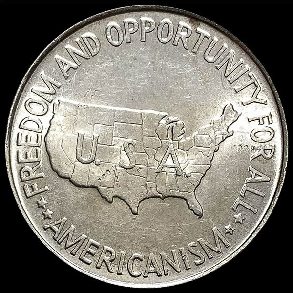 1952 Silver Booker T. Washington/George W. Carver Half Dollar GEM BU