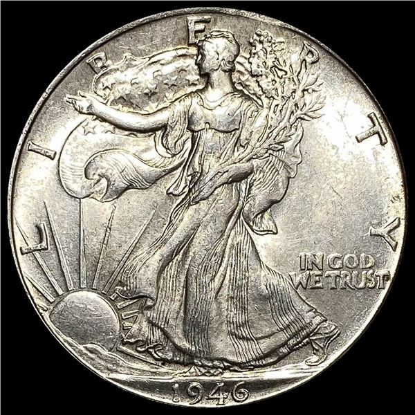 1946 Silver Half Dollar Walking Liberty UNCIRCULATED