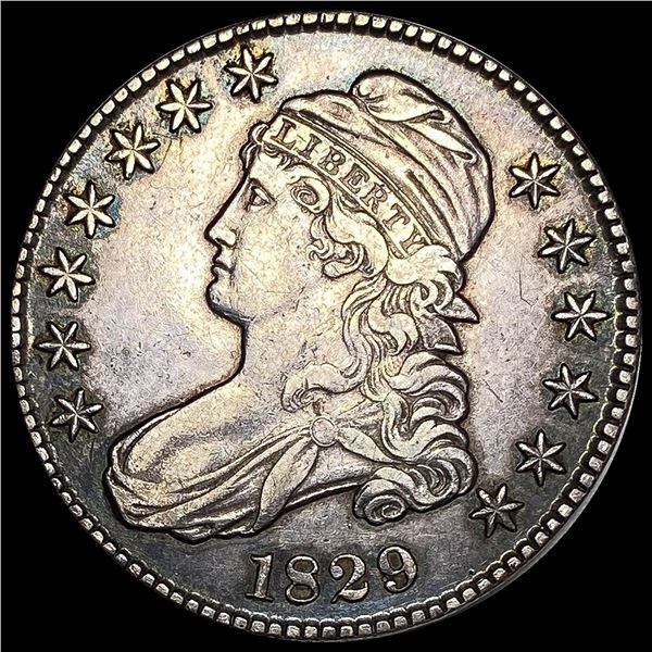 1829 Capped Bust Half Dollar CLOSELY UNCIRCULATED