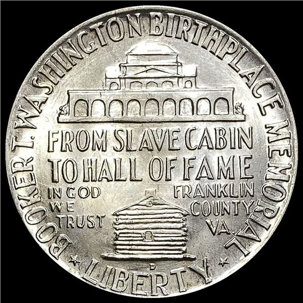 1946-D Silver Booker T. Washington Half Dollar GEM BU