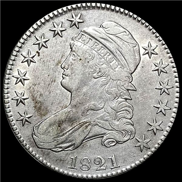 1821 Capped Bust Half Dollar UNCIRCULATED