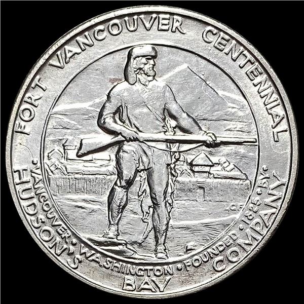 1925 Silver Half Dollar Fort Vancouver Centennial UNCIRCULATED