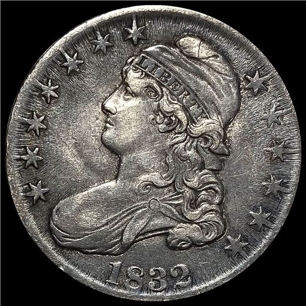 1832 Capped Bust Half Dollar NEARLY UNCIRCULATED