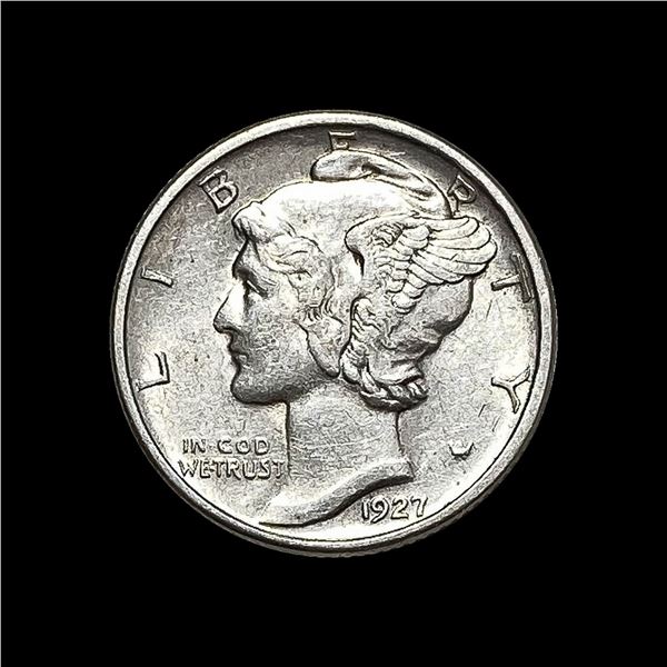 1927-D Mercury Dime CHOICE AU