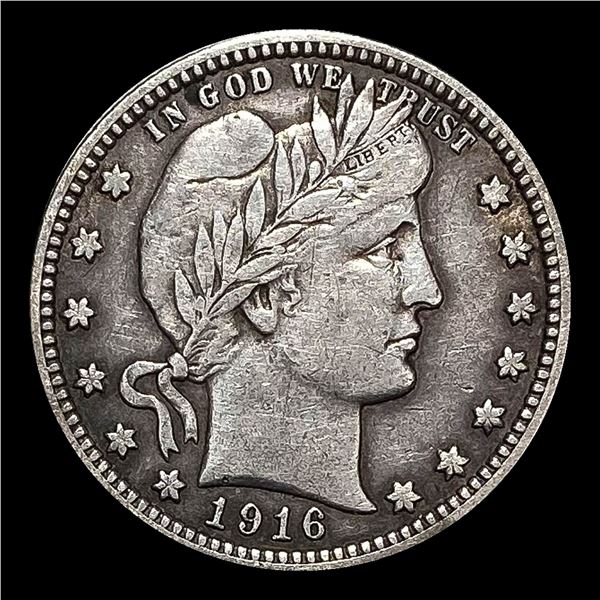 1916 Barber Silver Quarter LIGHTLY CIRCULATED