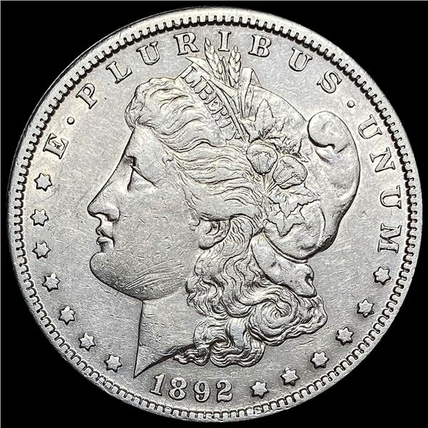 1892-S Silver Morgan Dollar CLOSELY UNCIRCULATED