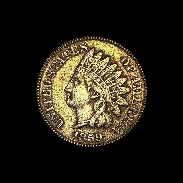 1859 Indian Head Cent NEARLY UNCIRCULATED