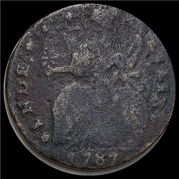 1787 Connecticut Copper Coin NICELY CIRCULATED