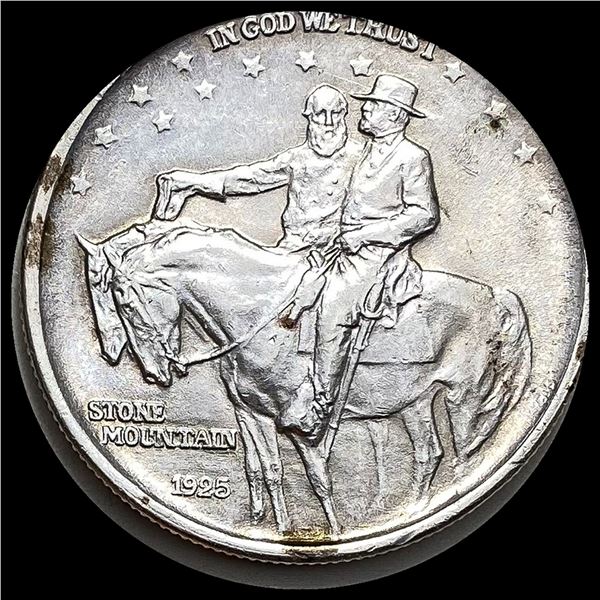 1925 Stone Mountain Silver Half Dollar CHOICE BU
