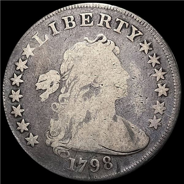 1798 Silver Draped Bust Dollar NICELY CIRCULATED