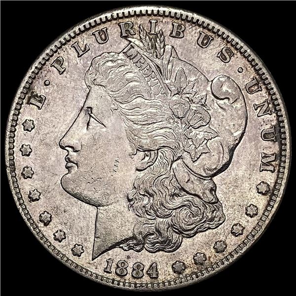 1884-S Morgan Silver Dollar CLOSE UNC