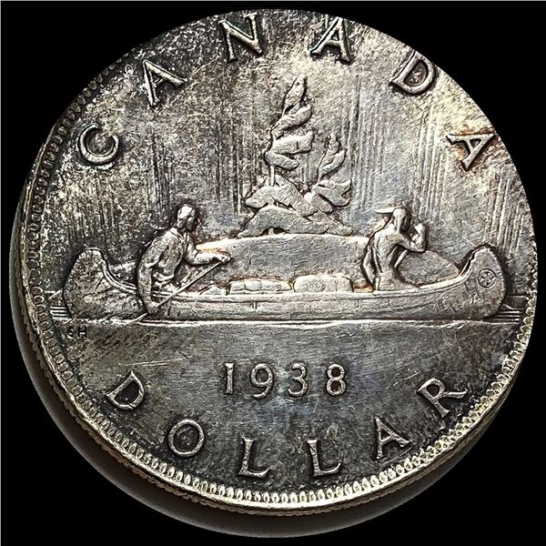 1938 Silver Canada Dollar UNCIRCULATED