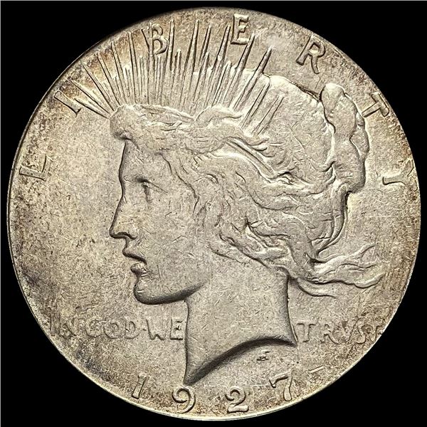 1927-D Peace Silver Dollar CLOSE UNC