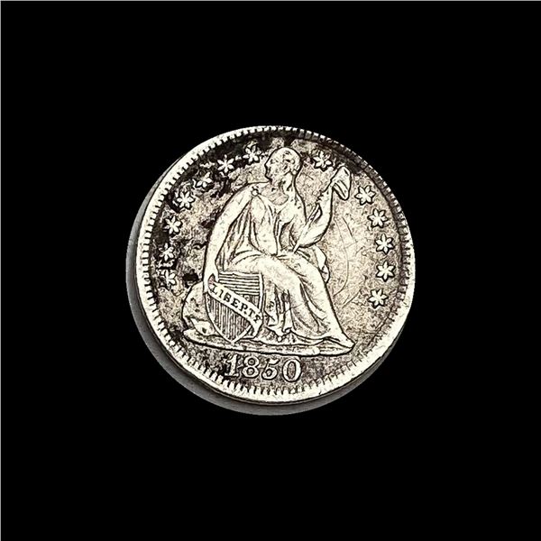 1850 Seated Liberty Half Dime CLOSE UNC