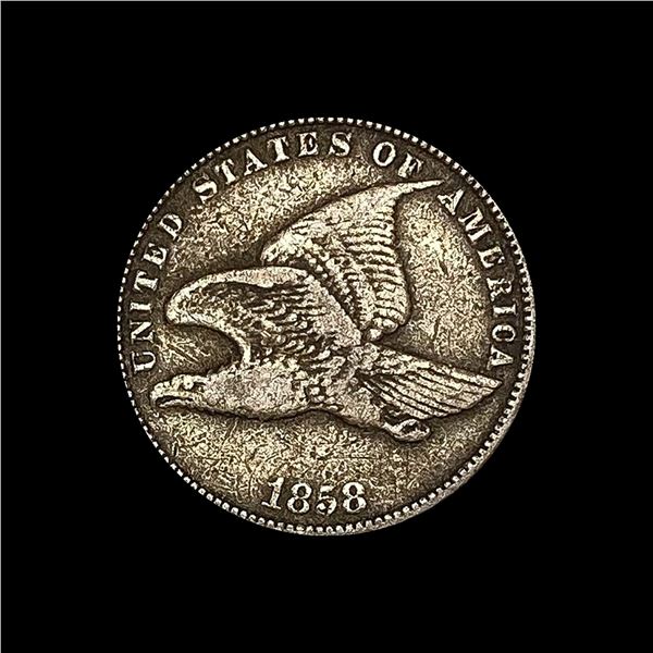 1858 Flying Eagle Cent LIGHTLY CIRCULATED