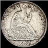 Image 1 : 1856 Seated Liberty Half Dollar CLOSELY UNCIRCULATED