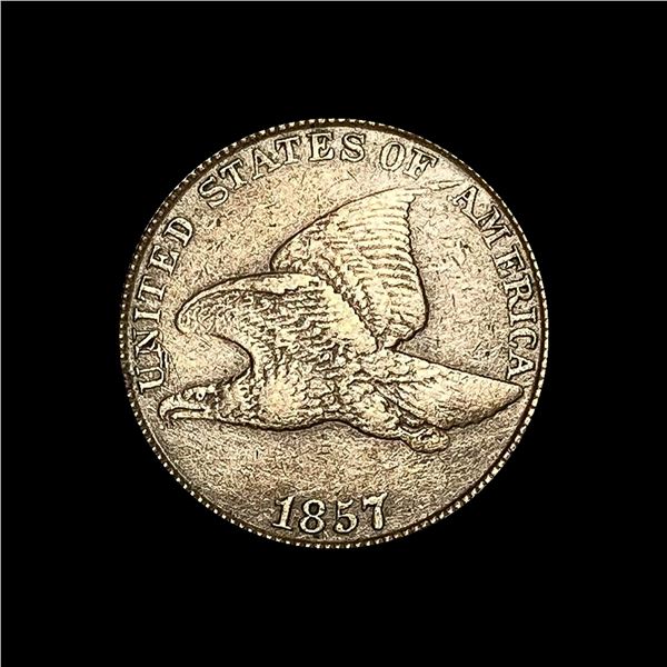 1857 Flying Eagle Cent CLOSELY UNCIRCULATED