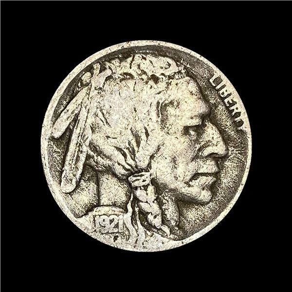 1921-S Buffalo Nickel LIGHTLY CIRC