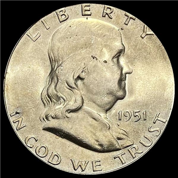 1951-S Silver Half Dollar CHOICE BU