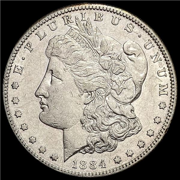 1884-S Silver Morgan Dollar CLOSELY UNCIRCULATED