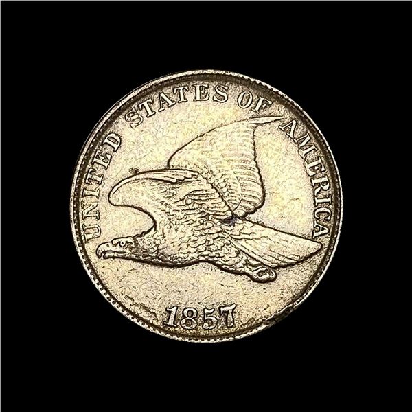 1857 Flying Eagle Cent CLOSELY UNCIRCULATED