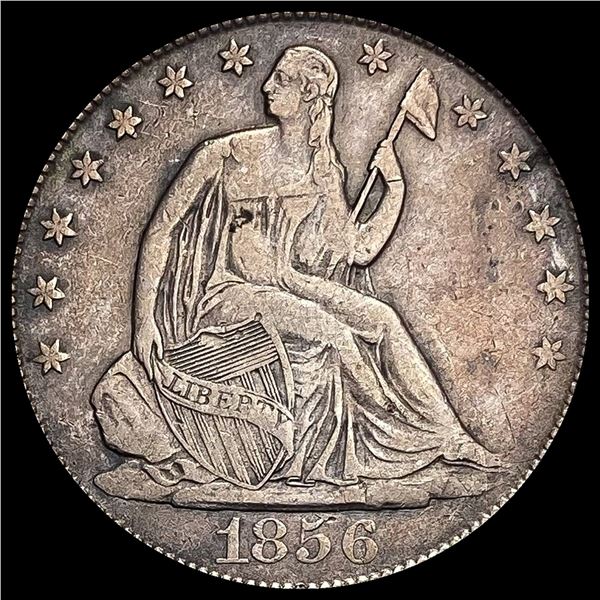 1856-O Silver Half Dollar LIGHTLY CIRCULATED