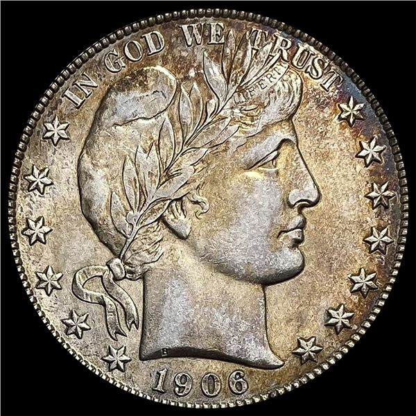 1906-O Barber Half Dollar CHOICE BU