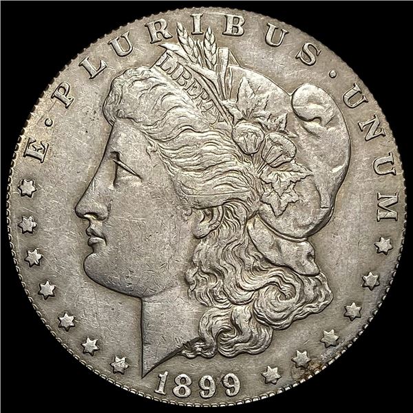 1899-O Micro O Morgan Silver $1 NEAR UNC