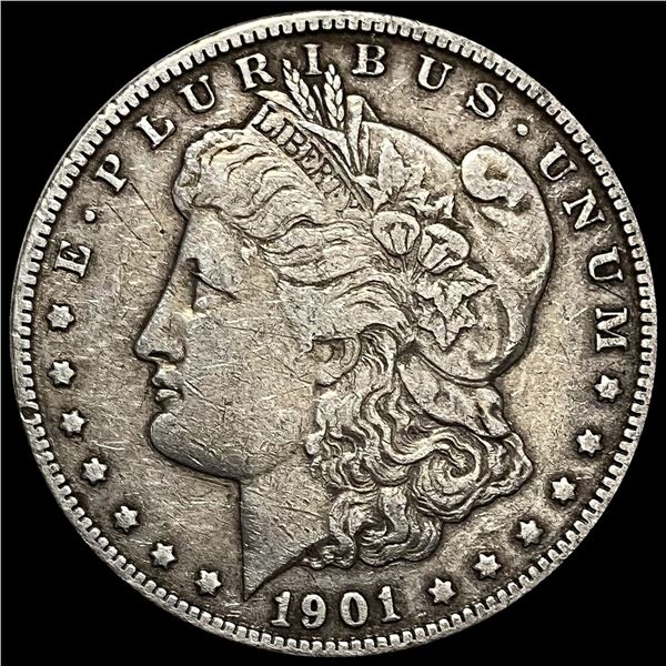1901-O Silver Morgan Dollar NEARLY UNCIRCULATED
