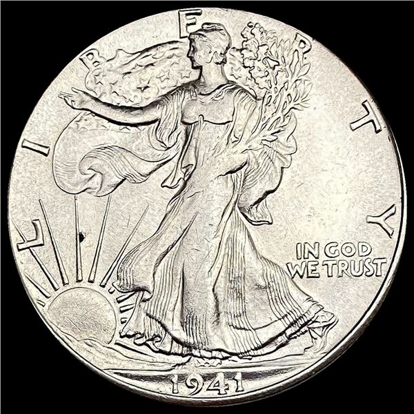 1941-S Silver Half Dollar CHOICE BU