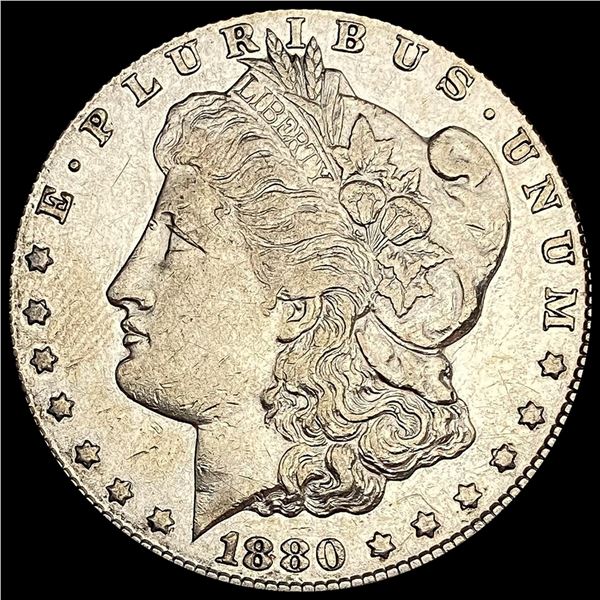 1880-CC Morgan Silver Dollar CLOSELY UNCIRCULATED
