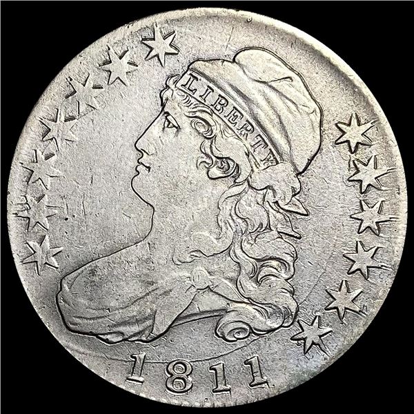 1811 Capped Bust Half Dollar LIGHTLY CIRCULATED