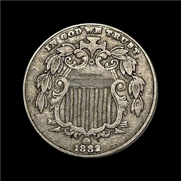 1882 Shield Nickel LIGHTLY CIRCULATED