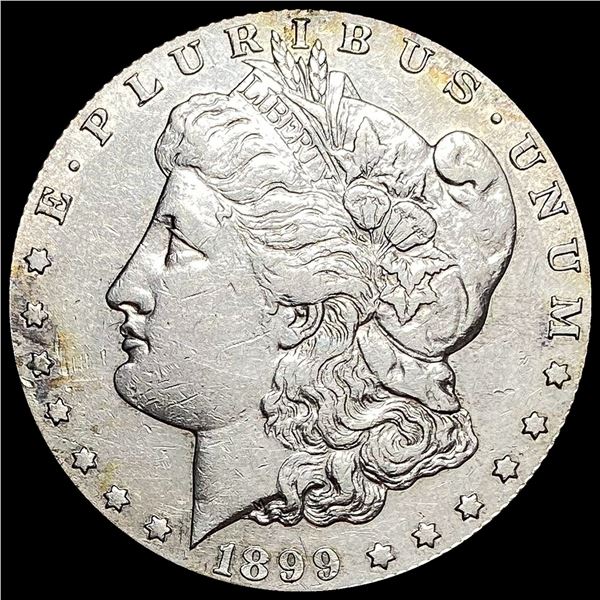 1899-S Silver Morgan Dollar CLOSELY UNCIRCULATED