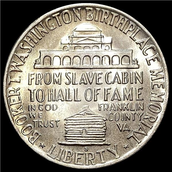 1946-S Silver Booker T. Washington Half Dollar GEM BU