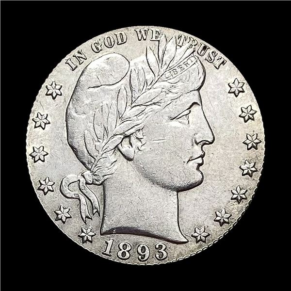 1893 Silver Barber Quarter UNCIRCULATED