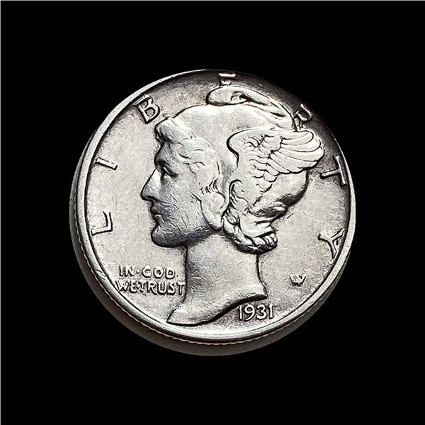 1931-S Mercury Dime CLOSELY UNCIRCULATED