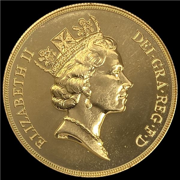 1986 Gold Sovereign .2355 AGW GEM BU
