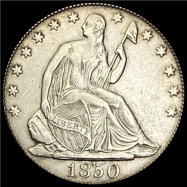 1850-O Silver Half Dollar CLOSELY UNCIRCULATED