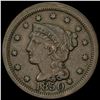 1850 Braided Hair Large Cent LIGHTLY CIRCULATED